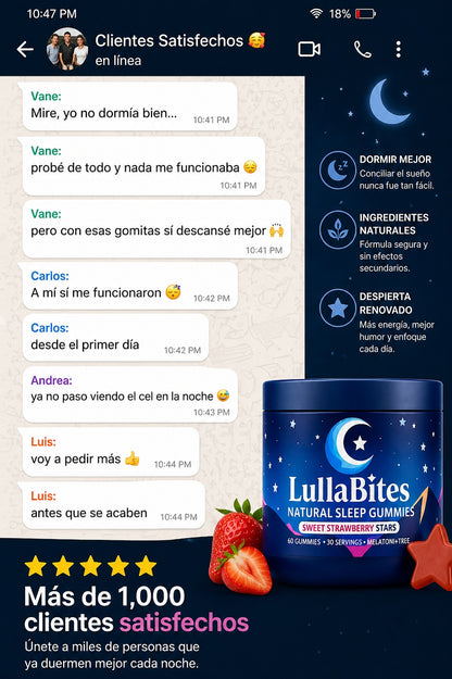 LullaBites “Relaja tu mente, duerme profundo y despierta renovado”